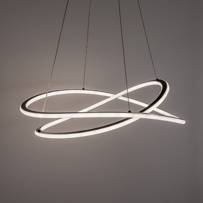 Malira κρεμαστό φωτιστικό οροφής LED 75W CCT dimmable μαύρο (72341) - Image 4