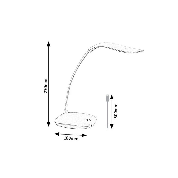 Bedi επιτραπέζιο φωτιστικό LED 2W 165lm 4000K dimmable πράσινο (74237) - Image 4
