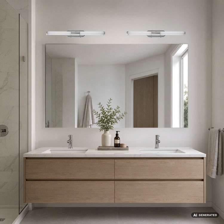 Tenebra φωτιστικό μπάνιου LED 6W 4000K 40cm χρώμιο (75094) - Image 7