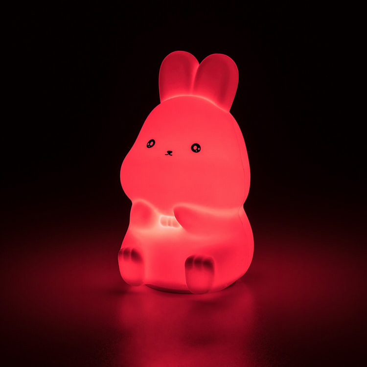 Lightimals Bunny παιδικό φωτάκι νυκτός LED RGB 0.05W λευκό (76043) - Image 5