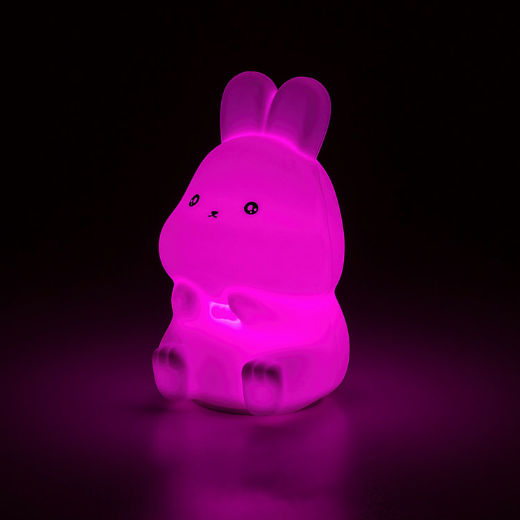 Lightimals Bunny παιδικό φωτάκι νυκτός LED RGB 0.05W λευκό (76043) - Image 6