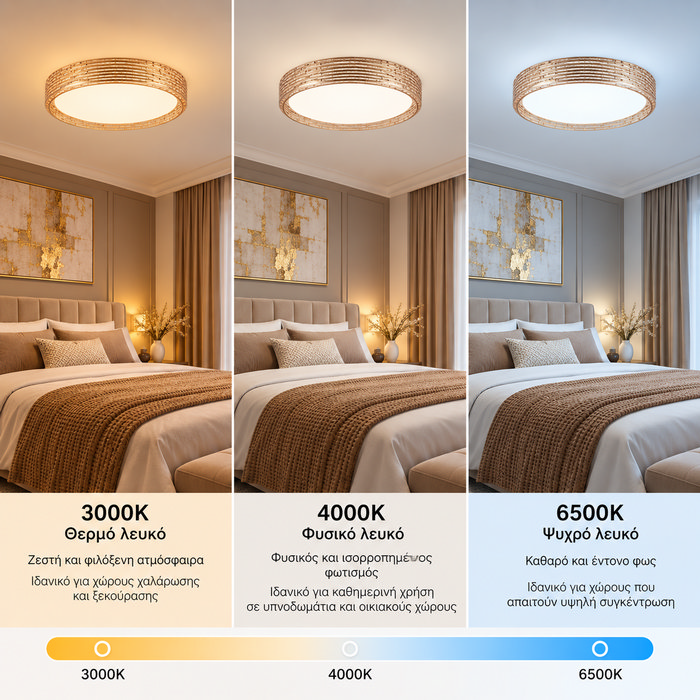 EL-2230 φωτιστικό οροφής LED 36W CCT dimmable tuya (95EL223036CCT) - Image 6