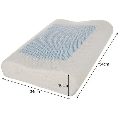Μalatec ορθοπεδικό μαξιλάρι ύπνου Memory Foam με ψυκτικό gel (24238) - Image 3